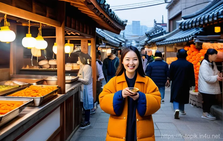 TOPIK 자격증으로 해외 교류 프로그램 참여 - **"A focused university student in Seoul":** A young person, approximately 20-22 years old, with a d...