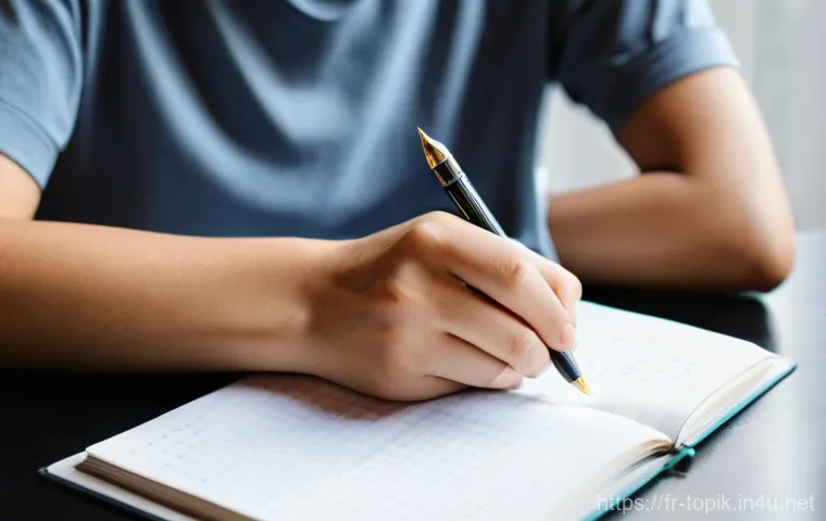 TOPIK 시험 유형별 시간 배분 전략 - **Prompt:** A person around 25-35 years old, engaged in active Korean language immersion for TOPIK p...